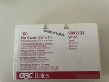 100 Karten GBC File-Cards