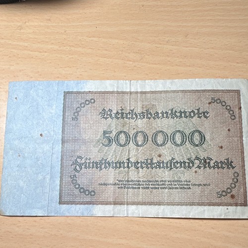 Reichsbanknote 500 000 mark - reichsbanknote,