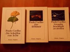 3 x Paulo COELHO -  Der Alchimist  -  Die Schriften von Accra - Veronika beschli