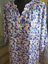 armed angels Kleid ? Maxi gr.  M Blau Flieder Gelb .Neu