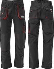 Arbeitshose DUERO schwarz/rot