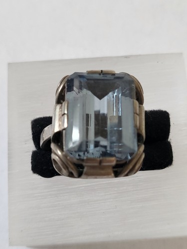 Jugendstil 835er silber ring - ,