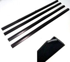 Fensterschachtleisten Dichtung Fenster Seitenscheibe  W123 Set 4 tlg.