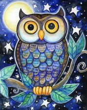 Eule Mosaik Diamond Painting