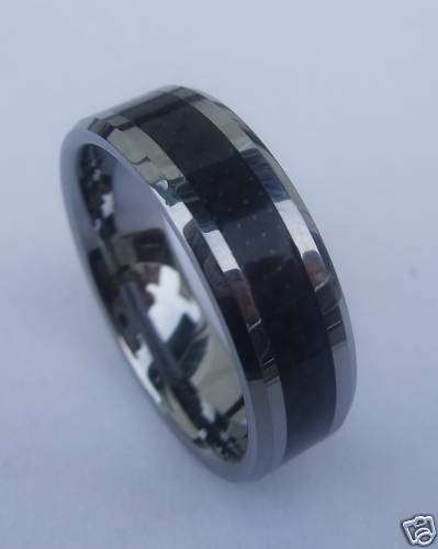 Wolfram tungsten carbide - carbide, ring