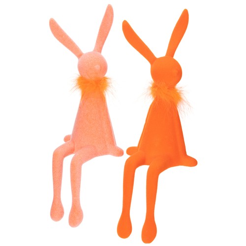 Dekorative osterhasen figuren - dekorative,
