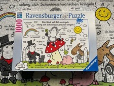 Ravensburger Sheepworld Puzzle 1000 Teile „Das Glück soll Dich umzingeln“