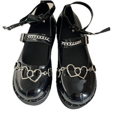 Damen Plattform Mary Janes