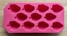Vintage Maite Design Lékué Eiswürfelbereiter Eiswürfelform Erdbeere