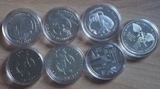 7 *10 Euro Gedenkmünzen