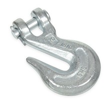 6mm Kettenhaken 1180kg Lasthaken Kettenzug Drahtseil Stahlkette Haken 