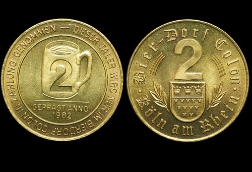 Wertmarke 1982 - wertmarke:, "2",
