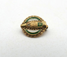 Gold 30 Jahre Coca Cola Anstecknadel in 585er / 14 Karat Gelb Gold PIN