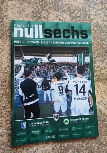 Programm bundesliga - programm, 2.bundesliga