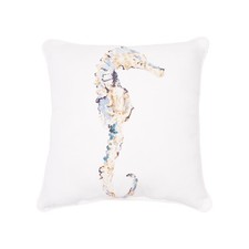 Hd Plw Gilded Ocean Seahorse