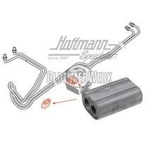 Halter Bremsleitung, 2 fach