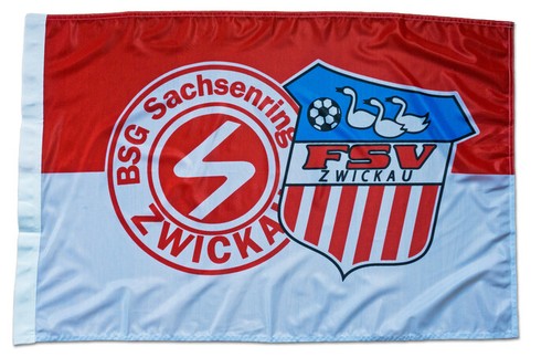 Flagge fahne fsv zwickau 60 - fahne,