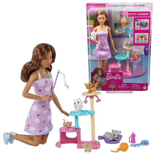 Kitty condo spiel set barbie - condo, |
