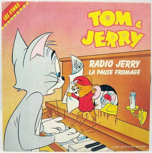 Tom jerry 45tours disc - jerry,