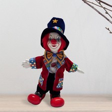 Clown-Puppe, Sammlerfigur, Halloween-Ornament, Basteln, Clown-Modell, 18 cm,
