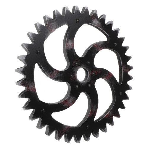 Vintage black gear - gear, wall