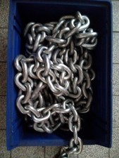 9m Lastkette Hebezug Kette 10x28 mm für Demag PK10 Kettenzug gebraucht Top #519