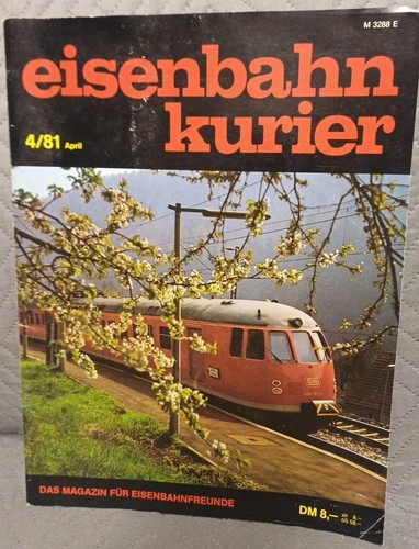 Eisenbahn kurier 1981 - eisenbahn, 4/1981