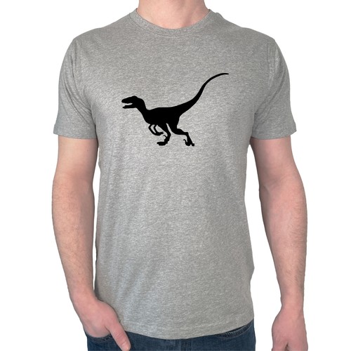 Herren shirt velociraptor - herren,