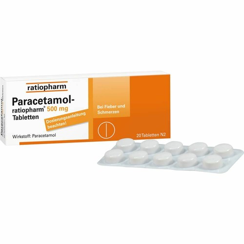 Paracetamol ratiopharm 500 - paracetamol-ratiopharm,