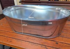 Zinkwanne Metallwanne verzinkt