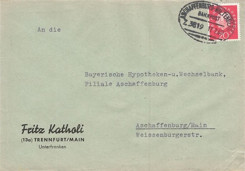 735153 bund bahnpostblg - bund,