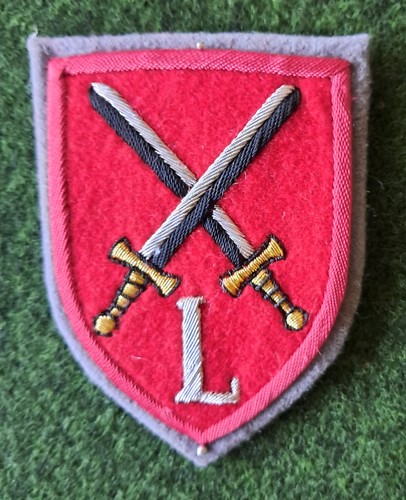 Verbandsabzeichen handgestickt