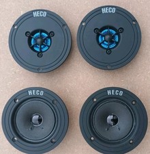 2 x Top Heco HT 20 Hochtöner  HM 85 Mitteltöner ( auch für Pioneer Grundig u.a.)