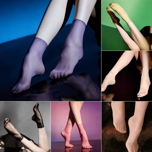 ölglanz nylonsöckchen damen - nylonsöckchen,