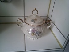 Edelstein Bavaria Porzellan Zuckerdose "Maria Theresia" ,nie Gebraucht,Neuw.