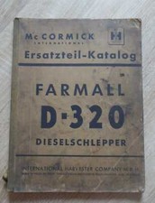 MC Cormick Schlepper D320 Ersatzteilkatalog