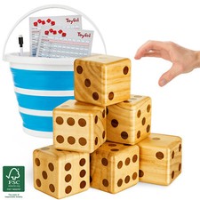 XXL Holz Würfel Spiel Set
