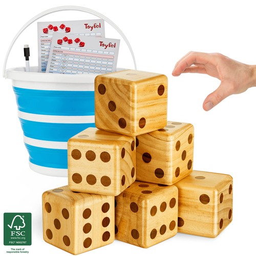 Xxl holz würfel spiel - xxl,