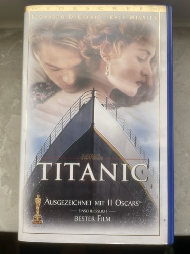 Titanic vhs original - vhs, kassette