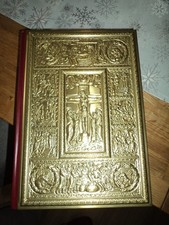 Goldbibel mit Stichen - geb