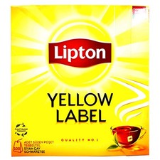 Lipton Schwarzer Tee Yellow Label 100 Teebeutel
