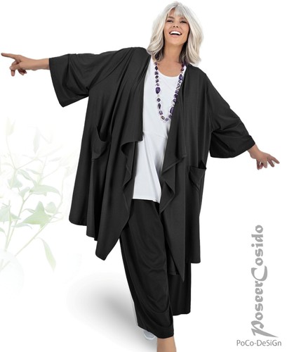 Lagenlook chasuble jacke - lagenlook,