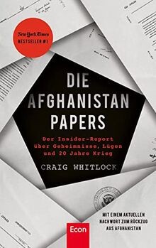 Die afghanistan papers - afghanistan, der