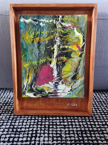 Acrylbild handgemalt - acrylbild,