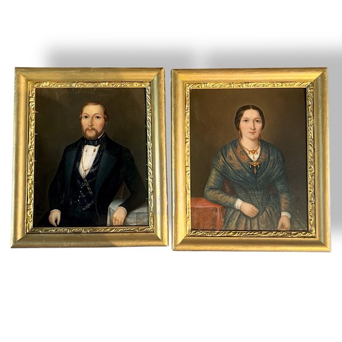 Portrait pärchen biedermeier - portrait,