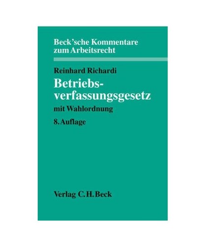 Betriebsverfassungsgesetz mit