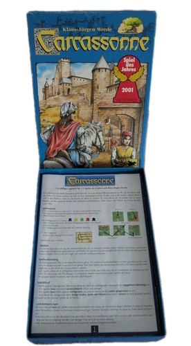 Carcassonne grundspiel altes - carcassonne,