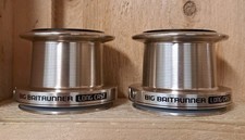 2 × Shimano Big Baitrunner LC Longcast Ersatzspulen E-Spulen Spare Spools Spulen