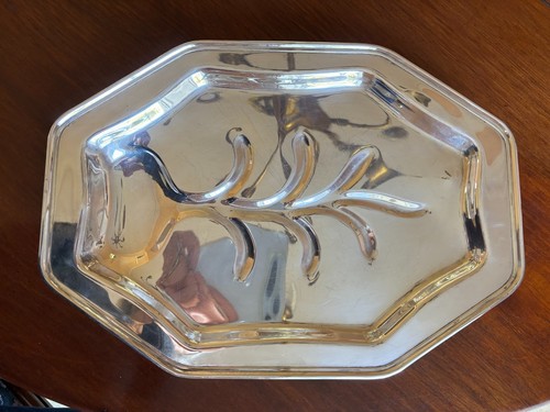 Achteckige vintage silber - achteckige, auf