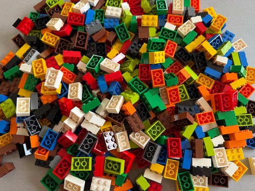 100x lego 3002 - steine, 2x3
